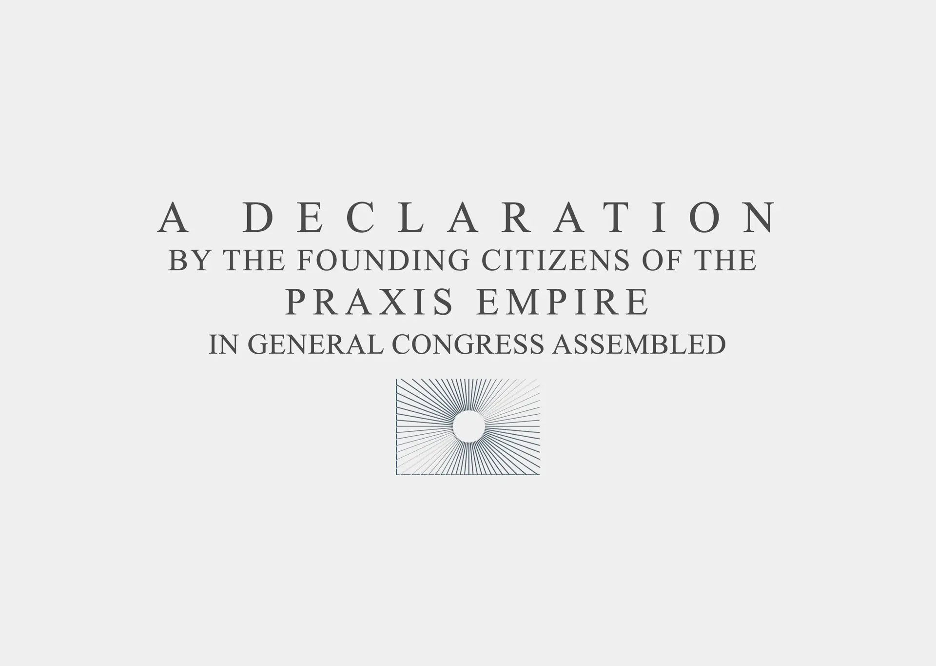 Declaration of Ascent | MMXXIV